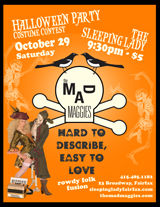 halloween party at sleeping lady 2011